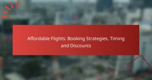 Affordable Flights: Booking Strategies, Timing and Discounts